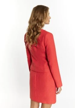 Faina BoucléKooshCardiganRot Donna Giacche E Blazer FAB21G01N-G11 -Faina Sconto 00e7e302ac7b411b921143d87b900b25