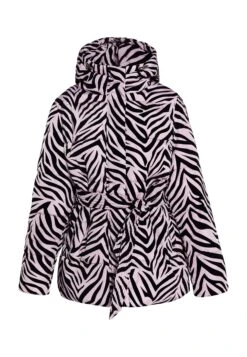 Faina Mit Zebra-Print NaemiCappotto InvernaleMauve Zebra Donna Cappotti FAB21U040-I11 -Faina Sconto 0394c716c0fc4618a75eb1ccddef45be
