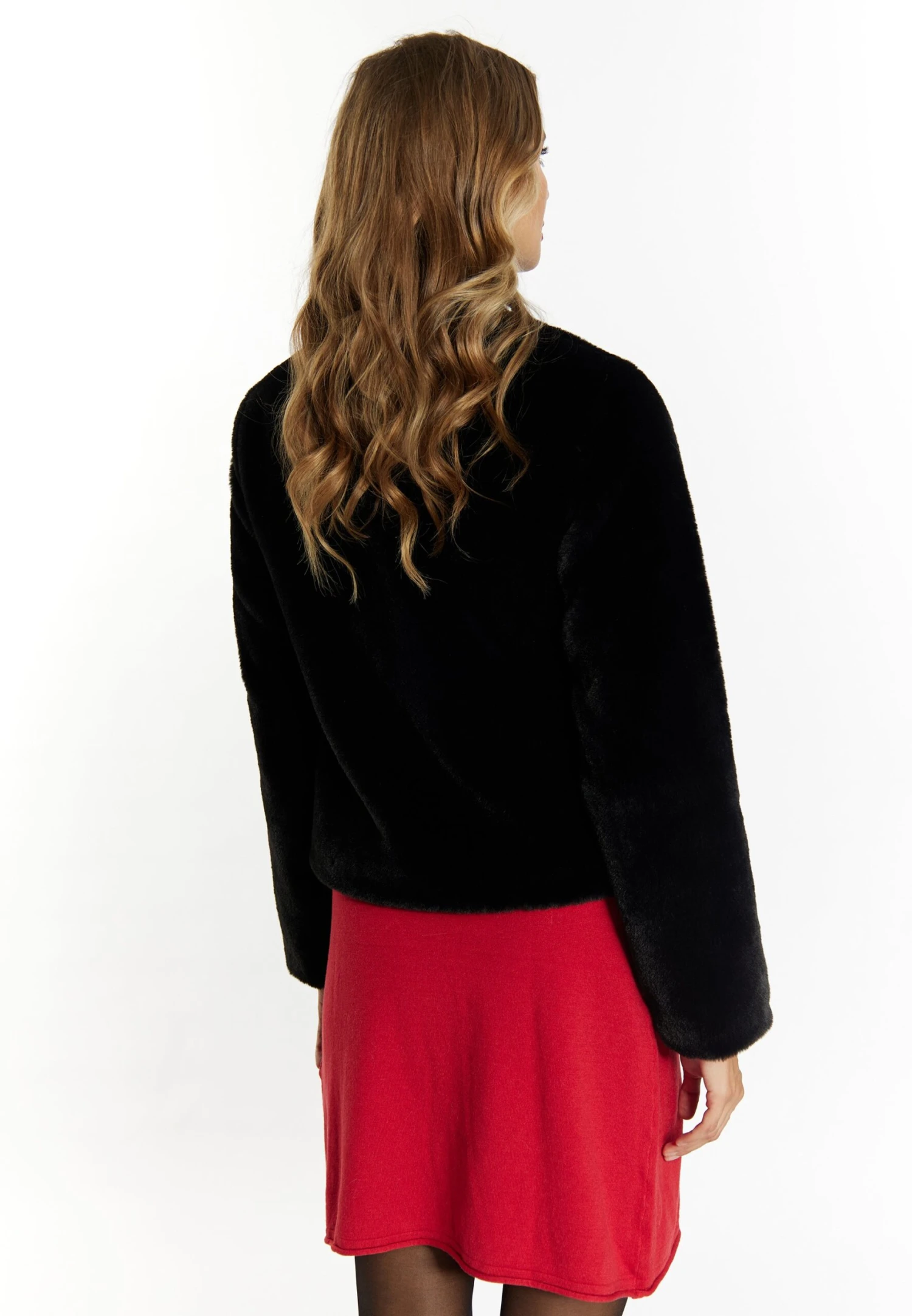 Faina EmbellGiacca In SimilpelleSchwarz Donna Giacche E Blazer FAB21U03L-Q11 5 Faina EmbellGiacca In SimilpelleSchwarz Donna Giacche E Blazer FAB21U03L-Q11 - Image 3