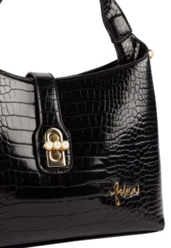 Faina ColinaBorsa A ManoSchwarz Donna Borse FAB51H08C-Q11 -Faina Sconto 09ed03383faa4c529c8b2ca7a44d0f4f