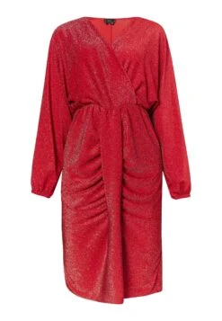 Faina Mit GlanzgarnVestito EleganteRot Donna Vestiti FAB21C095-G11 -Faina Sconto 0d5e023ba91749fa90a34fd7a32c5cbd