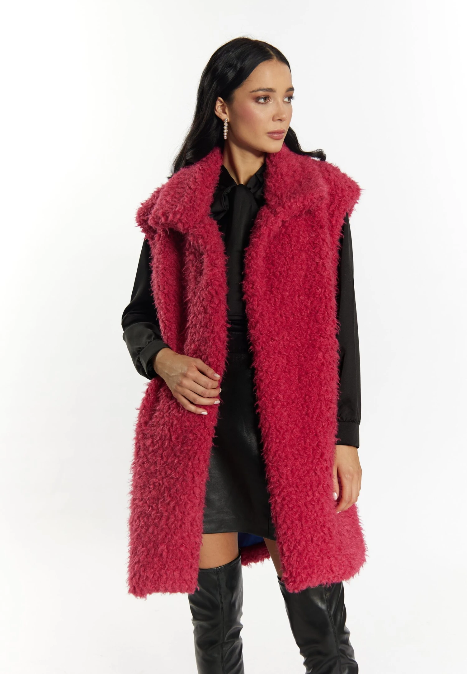 Faina SmanicatoFuchsia Donna Giacche E Blazer FAB21G01R-G11 3 Faina SmanicatoFuchsia Donna Giacche E Blazer FAB21G01R-G11