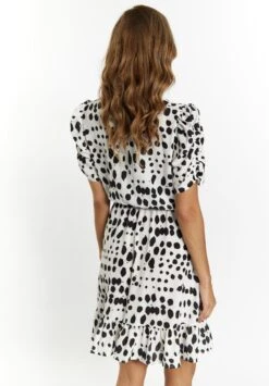 Faina Vestito EstivoWeiss/Schwarz Donna Vestiti FAB21C08Z-T11 -Faina Sconto 19b0e16d95724e11951ac7c402e8f7f5