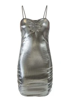 Faina Optik - Vestito Di Maglina - Schwarz Metallisch -Faina Sconto 1b355984f8c94ae991a4657907379374