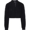 Faina CardiganSchwarz Donna Maglieria FAB21I0EQ-Q11 -Faina Sconto 1b388599b1db4b759be6a3e792fbc497
