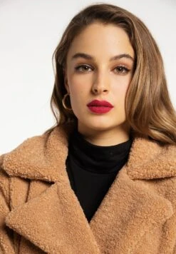 Faina Colina - Cappotto Corto - Kamel -Faina Sconto 1e64527824ae4c739e326ca93619aef7