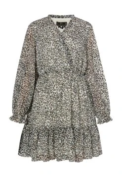 Faina Mit LeoprintVestito EstivoWeiss Mehrfarbig Donna Vestiti FAB21C09B-T11 -Faina Sconto 1f21003605c34d3bb70153242ccb7c8d