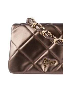 Faina Im Metallic-Look - Borsa A Mano - Dunkelgold -Faina Sconto 204751a9609649159c8459c8bb22bc9a