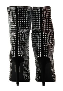 Faina MiokiStivaletti Con TaccoSchwarz Silber Donna Stivali FAB11A04F-Q11 -Faina Sconto 290eaeb2c4424d63819294e2ac348ea5