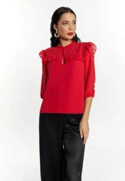 Faina Rüschen - Camicetta - Rot