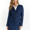 Faina BoucléKooshCardiganMarine Donna Giacche E Blazer FAB21G01N-K11 -Faina Sconto 330a1a421c974c28ba75329cf765de8b