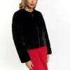 Faina EmbellGiacca In SimilpelleSchwarz Donna Giacche E Blazer FAB21U03L-Q11 -Faina Sconto 35a06d1452ab4196af6de7491c20de2f