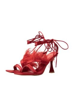 Faina Mit Federn - Sandali Con Tacco - Rot 10 Faina Mit Federn - Sandali Con Tacco - Rot -Faina Sconto 375db28a728649aaaca11af14bbe90af