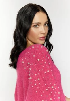 Faina Mit Perlen Imane - Cardigan - Pink -Faina Sconto 3b20cac3575444daa876e43fd37aaff9