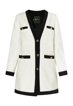 Faina Bouclé NallyCappotto CortoWollweiss Donna Cappotti FAB21U03W-A11 -Faina Sconto 3daf29f653264538809cc5805a4b9b3e