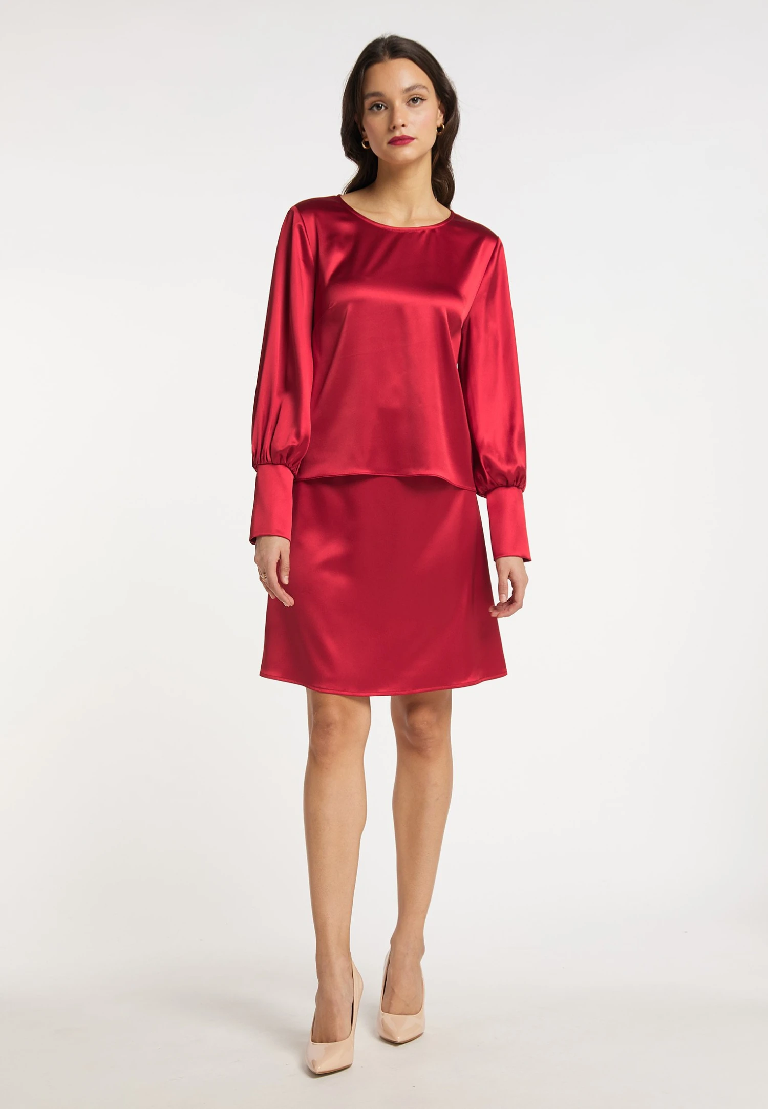 Faina Caneva - Camicetta - Rot 4 Faina Caneva - Camicetta - Rot - Image 2