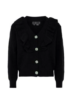 Faina CardiganSchwarz Donna Maglieria FAB21I0F8-Q11