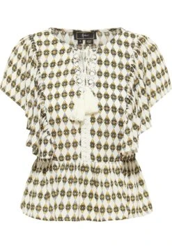 Faina Minya - Camicetta - Weiss -Faina Sconto 3fc9ce6be4ad40b487f229bc7525b506