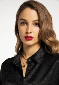 Faina Ikita - Camicia - Schwarz -Faina Sconto 447f0b10fdc641a2a272390113797397