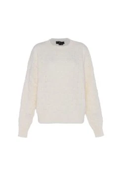 Faina MaglioneWollweiss Donna Maglieria FAB21I0CK-A11