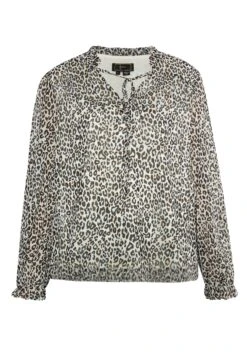 Faina Mit Leo-Print Nally - Camicetta - Weiss Mehrfarbig 11 Faina Mit Leo-Print Nally - Camicetta - Weiss Mehrfarbig -Faina Sconto 4b8d9aba1e4740918c75087ecfd07f14