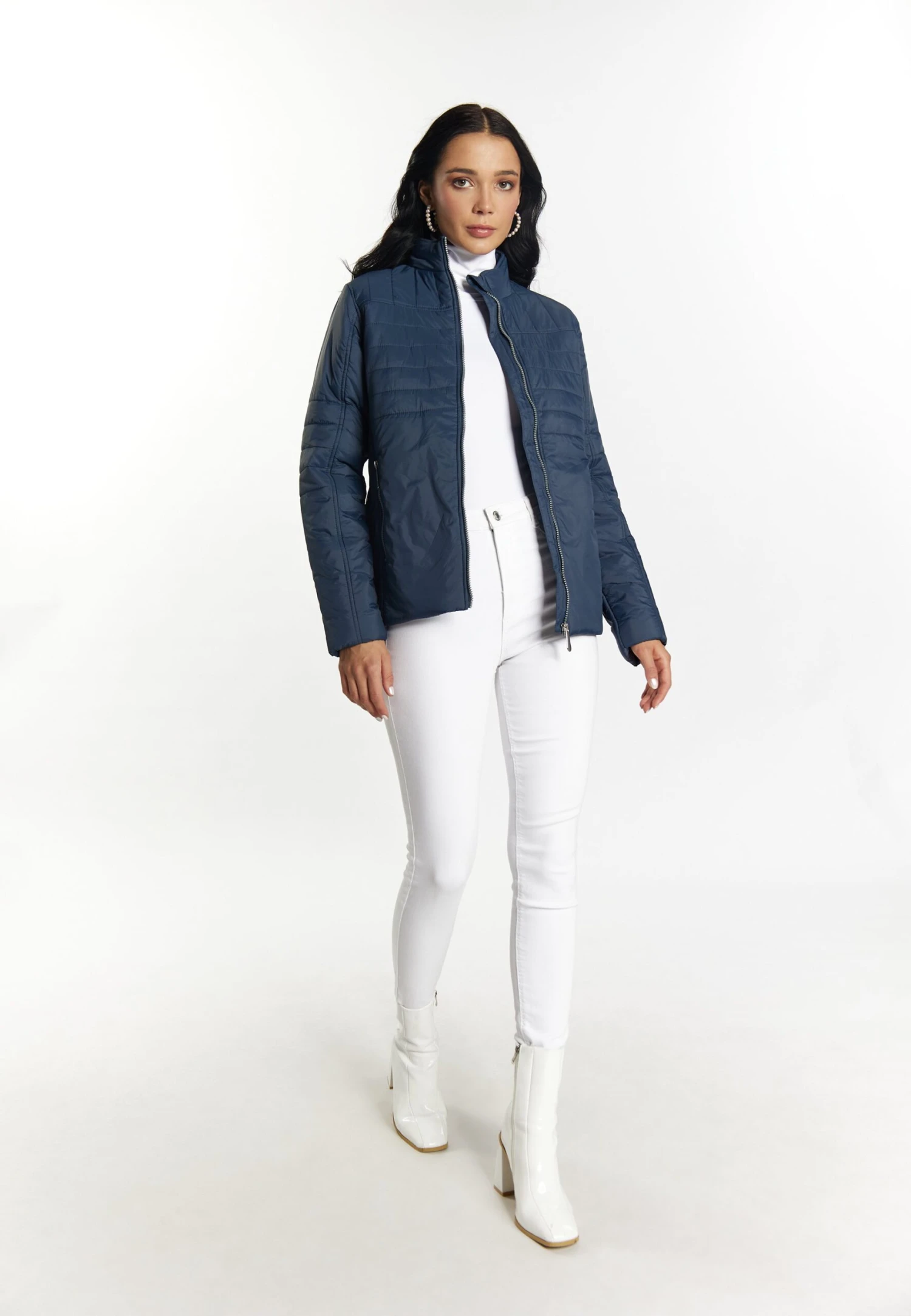 Faina Übergangs TylinGiacca Da Mezza StagioneMarine Donna Giacche E Blazer FAB21U049-K11 4 Faina Übergangs TylinGiacca Da Mezza StagioneMarine Donna Giacche E Blazer FAB21U049-K11 - Image 2