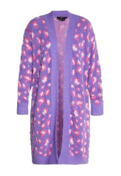 Faina ImaneCardiganLila Mehrfarbig Donna Maglieria FAB21I0B2-I11 -Faina Sconto 52e89a6f80b546ee80b1a6a9af6e2564