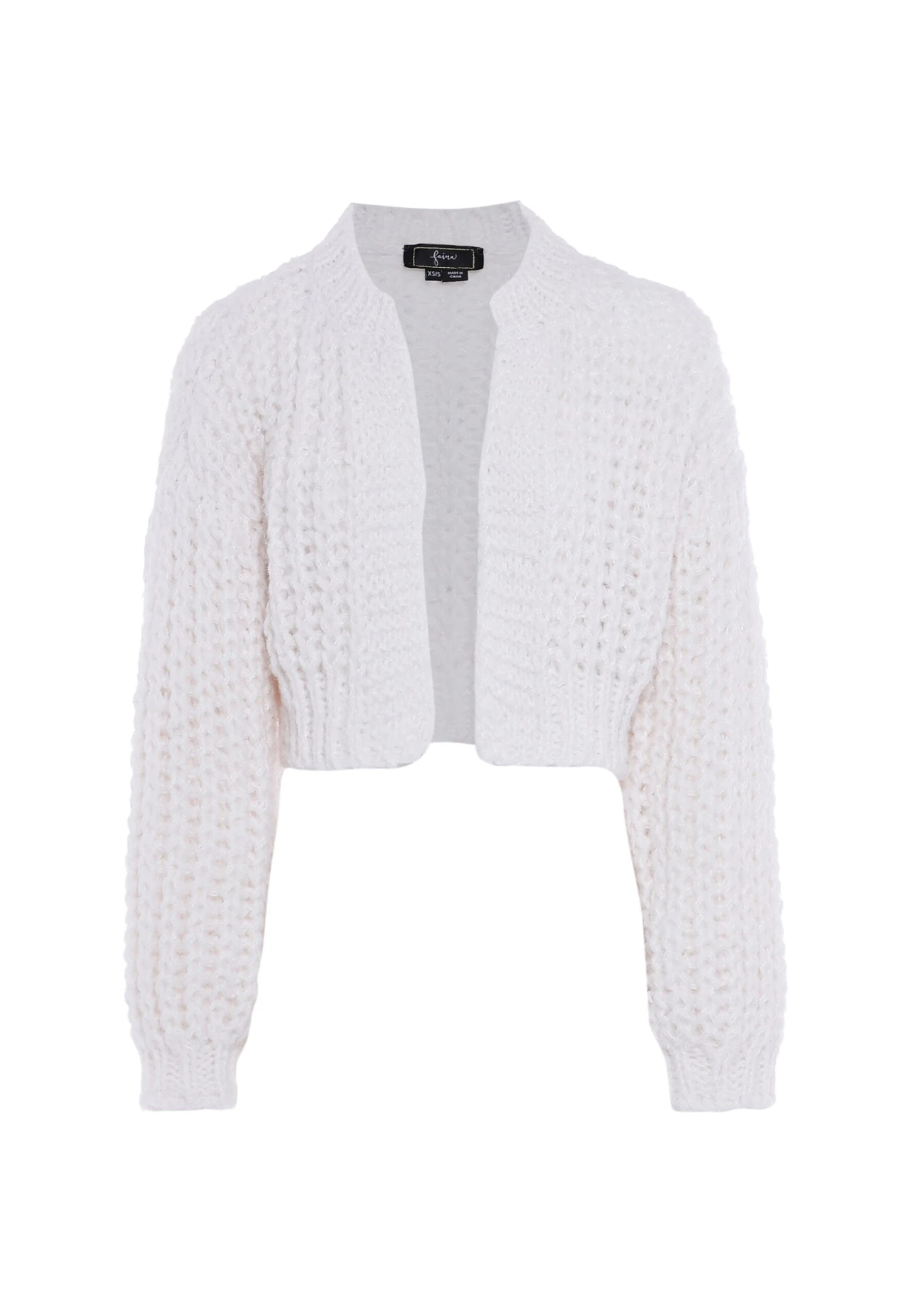 Faina CardiganWollweiss Donna Maglieria FAB21I0EQ-A11 3 Faina CardiganWollweiss Donna Maglieria FAB21I0EQ-A11