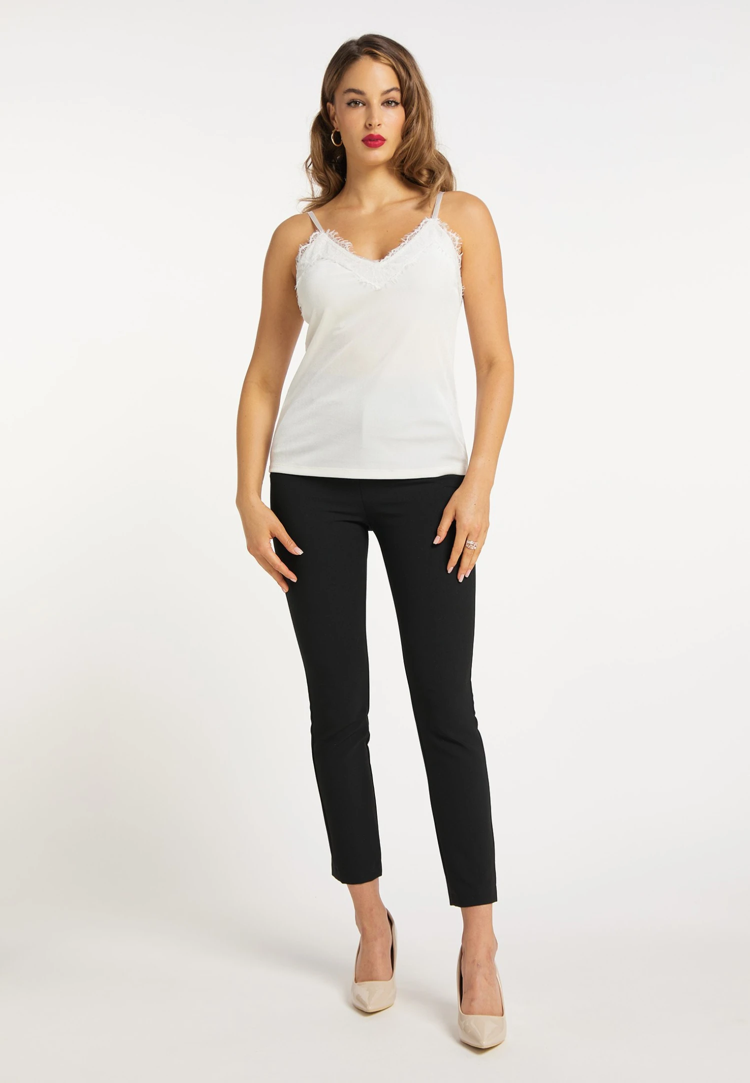 Faina Caneva - Top - Wollweiss 4 Faina Caneva - Top - Wollweiss - Image 2