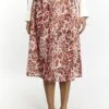 Faina Gonna A PiegheRot/Mehrfarbig Donna Gonne FAB21B031-G11