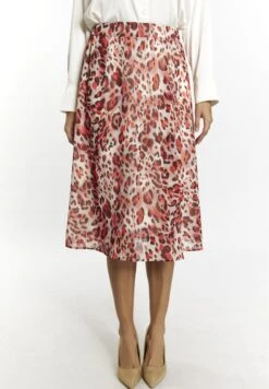 Faina Gonna A PiegheRot/Mehrfarbig Donna Gonne FAB21B031-G11
