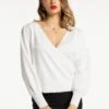 Faina NascitaMaglioneWhite Donna Maglieria FAB21I07O-A11