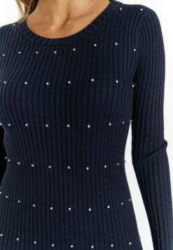 Faina Mit Strass-Steinen KooshTubinoMarine Donna Vestiti FAB21C09D-K11 -Faina Sconto 5ee11084de5146e49d942d9f7d9b5b3f