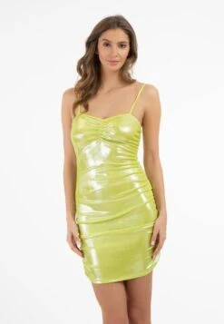 Faina OptikVestito Di MaglinaLimette Metallisch Donna Vestiti FAB21C08T-M11