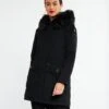Faina Minya - Cappotto Invernale - Schwarz -Faina Sconto 671c548524434011a521b6b6fca243ee