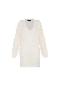 Faina Abito In Maglia - Wollweiss