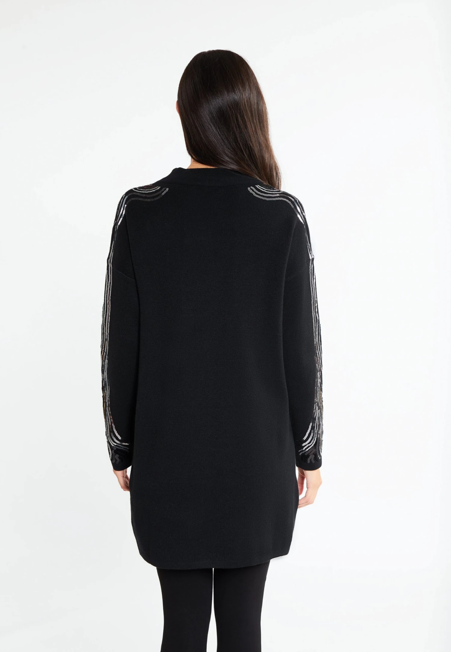 Faina Tuxe - Abito In Maglia - Schwarz 4 Faina Tuxe - Abito In Maglia - Schwarz - Image 2