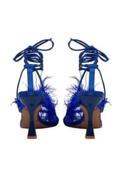 Faina Mit FedernSandali Con TaccoBlau Donna Sandali FAB11A04E-K11 -Faina Sconto 67a87f61c33d4e6cb39c85fedebf0ab2