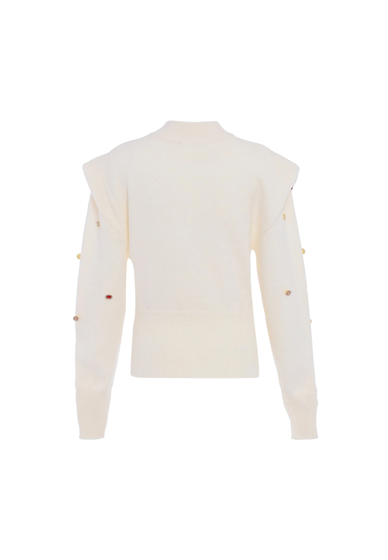 Faina MaglioneWollweiss Donna Maglieria FAB21I0D9-A11 4 Faina MaglioneWollweiss Donna Maglieria FAB21I0D9-A11 - Image 2