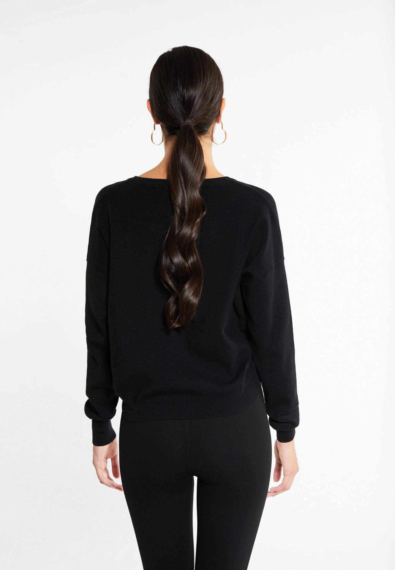 Faina MaglioneSchwarz Donna Maglieria FAB21I08X-Q11 5 Faina MaglioneSchwarz Donna Maglieria FAB21I08X-Q11 - Image 3