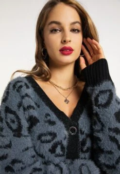 Faina ImaneCardiganGrau Schwarz Donna Maglieria FAB21I07Z-C11 10 Faina ImaneCardiganGrau Schwarz Donna Maglieria FAB21I07Z-C11 -Faina Sconto 6f1ad70d8e5348319f33c35e772699cc