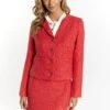Faina BoucléKooshCardiganRot Donna Giacche E Blazer FAB21G01N-G11 2 Faina BoucléKooshCardiganRot Donna Giacche E Blazer FAB21G01N-G11 -Faina Sconto 7023610731204b45854d6d633e3b05fe