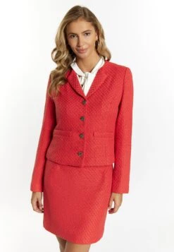 Faina BoucléKooshCardiganRot Donna Giacche E Blazer FAB21G01N-G11
