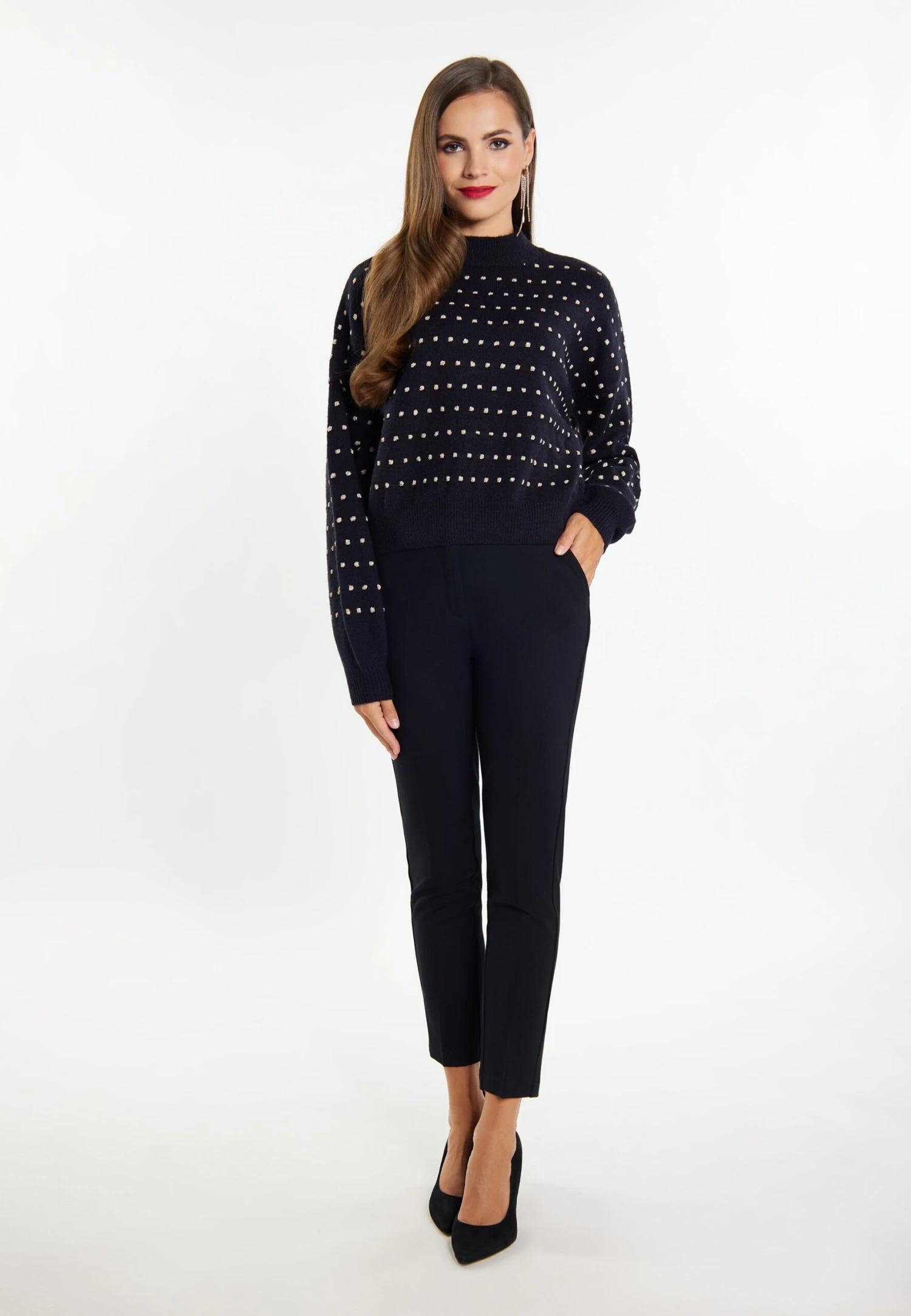 Faina Imane - Maglione - Schwarz 4 Faina Imane - Maglione - Schwarz - Image 2