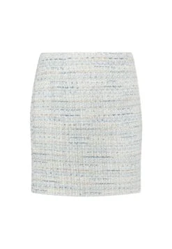 Faina Bouclé Caspio - Minigonna - Hellblau Mehrfarbig -Faina Sconto 727befdd3d7c47ca8d56c631ee27e67a