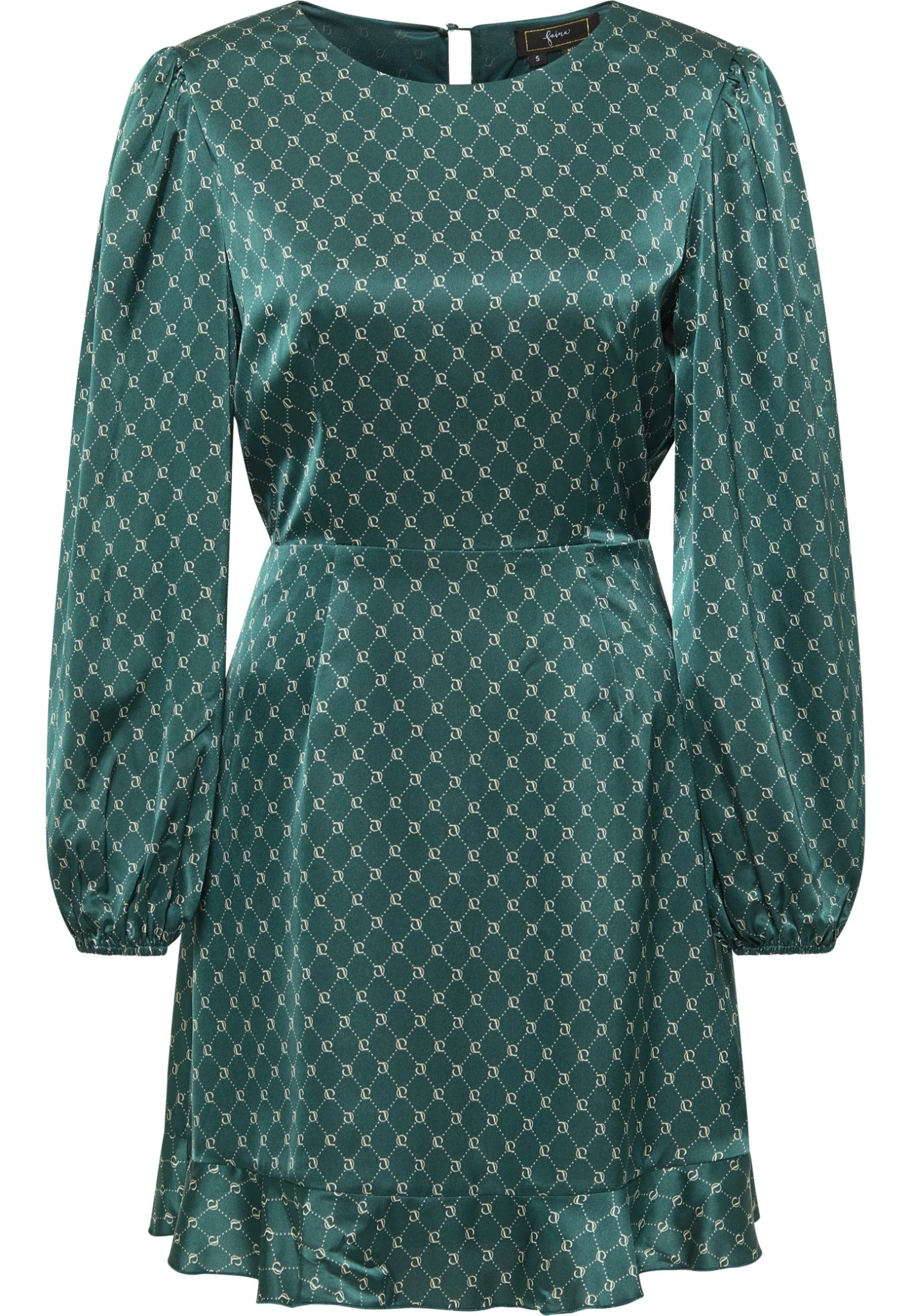 Faina NaemiVestito EleganteGrün Donna Vestiti FAB21C06Y-M11 7 Faina NaemiVestito EleganteGrün Donna Vestiti FAB21C06Y-M11 - Image 5