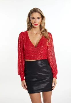 Faina Longsleeve NascitaCamicettaRot Donna Camicie E Bluse FAB21E05G-G11