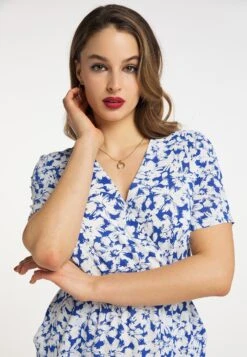 Faina TylinVestito EstivoBlau / Weiss Donna Vestiti FAB21C06J-K11 -Faina Sconto 77f36282288248fbab3d2815f87de0fb