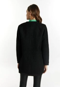 Faina Bouclé Nally - Cappotto Corto - Schwarz -Faina Sconto 7a88c97711234f5f9220c8e47af949fa