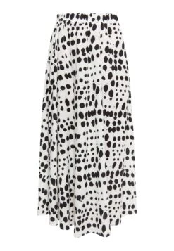 Faina Gonna A PiegheWeiss/Schwarz Donna Gonne FAB21B030-A11 -Faina Sconto 7c71e443358549b6b266e888508e3563